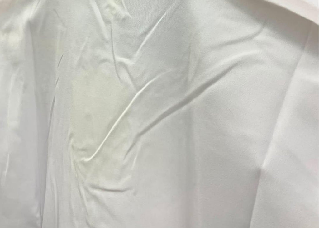 ADDA Women's White 3/4 Sleeve Collared Shirt