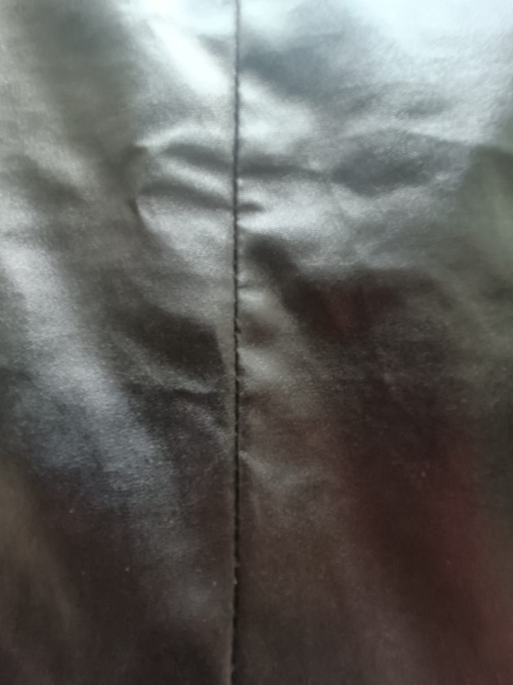 Black Faux Leather Mini Skirt with Zipper Details