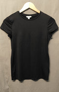 H&M MAMA Women's Black Short Sleeve T-Shirt
