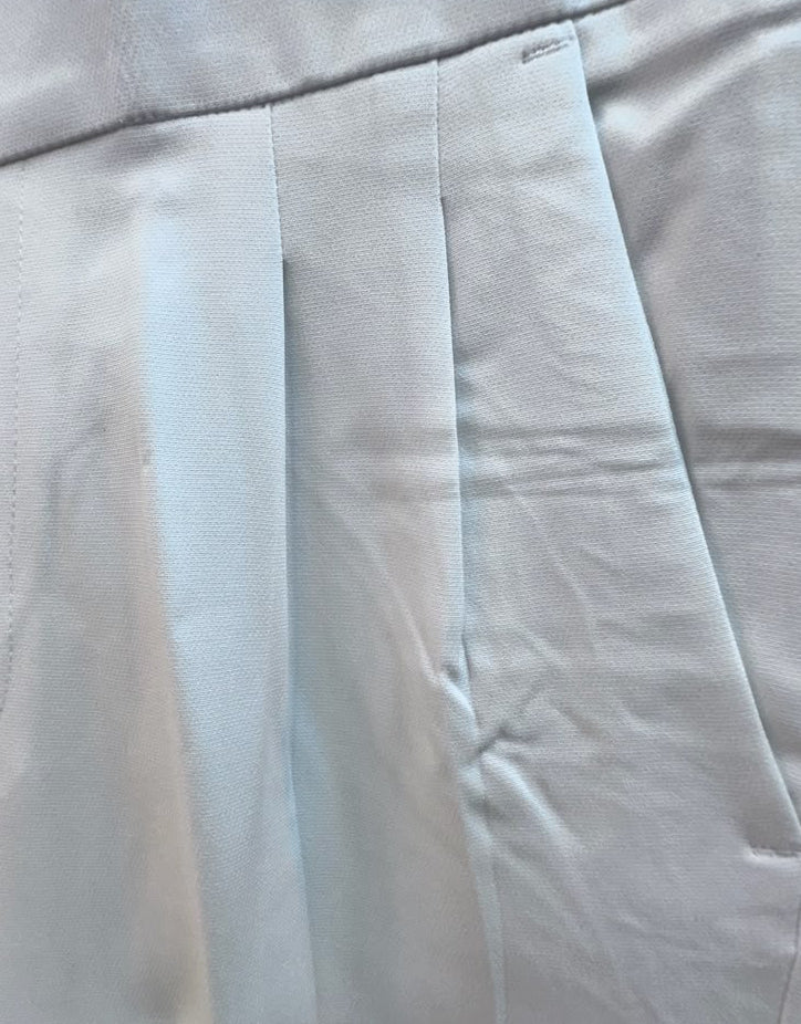 Fashion Style Skinny White Trousers
