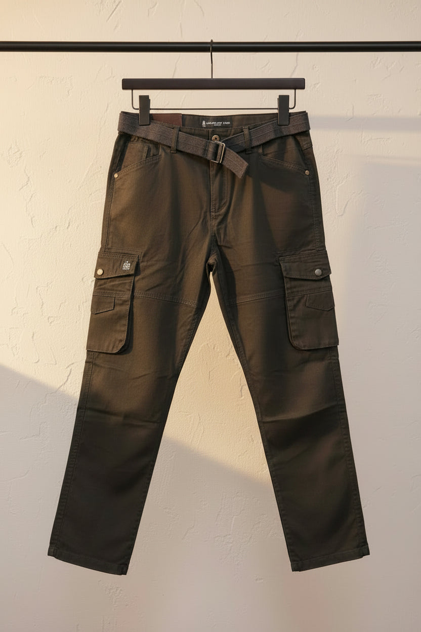 G-STAR RAW Men's Black Regular Fit Cargo Pants