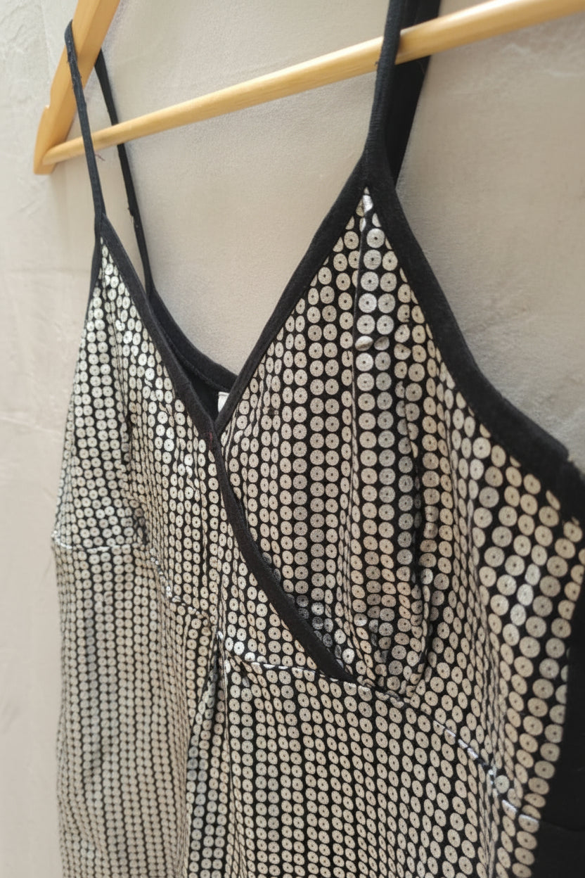 Underground Music Movement Women's Sequin Cami Top