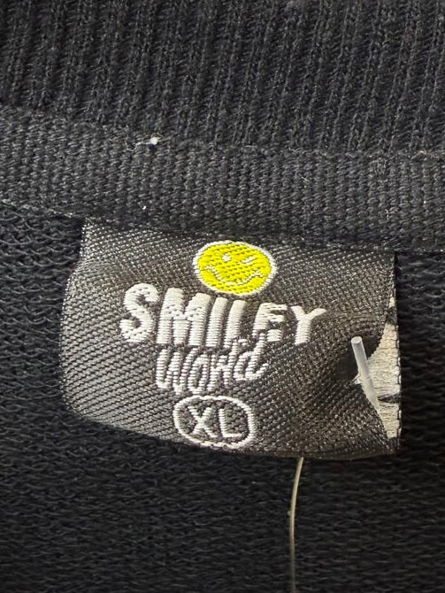 SMILEY World Balenciaga Worldwide Graphic Acid Wash T-Shirt