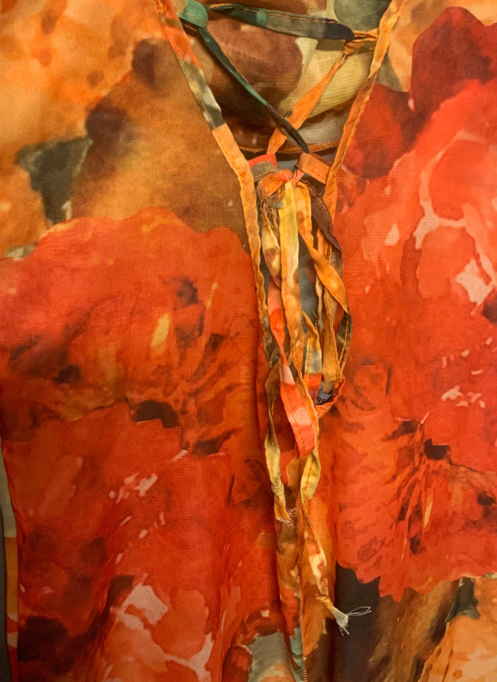 Women's Floral Print Cowl Neck Bodycon Maxi Dress