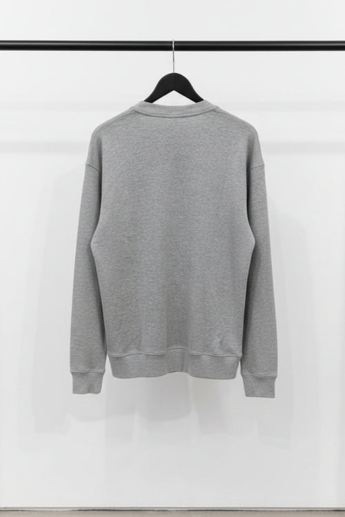 Balenciaga Grey Logo Crewneck Sweatshirt
