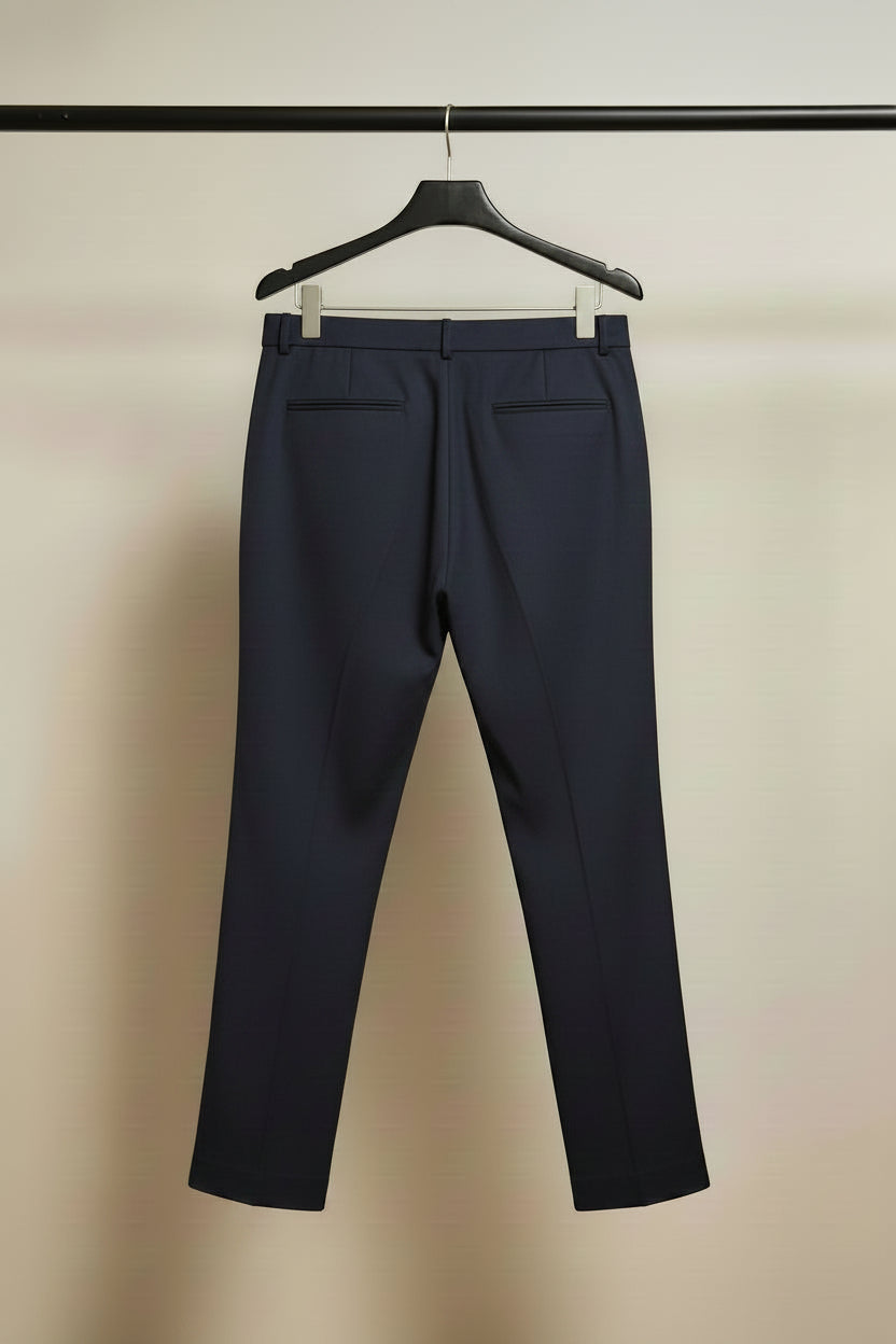 BLUEWAY™ Men's Dark Grey Pleated Trousers XXL