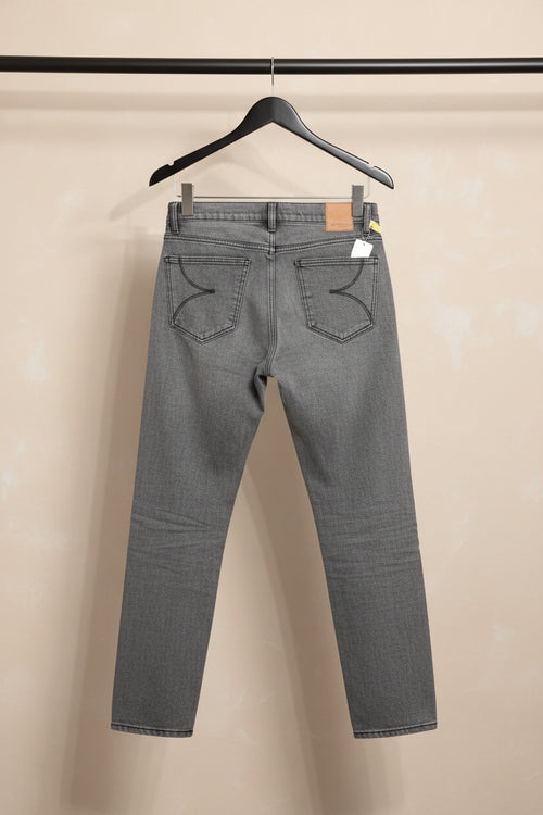 Bee Kleed Men's Grey Reamed Fit Denim Jeans