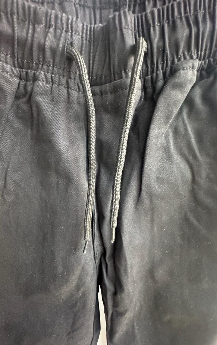 Aathar Men's Black Cargo Joggers