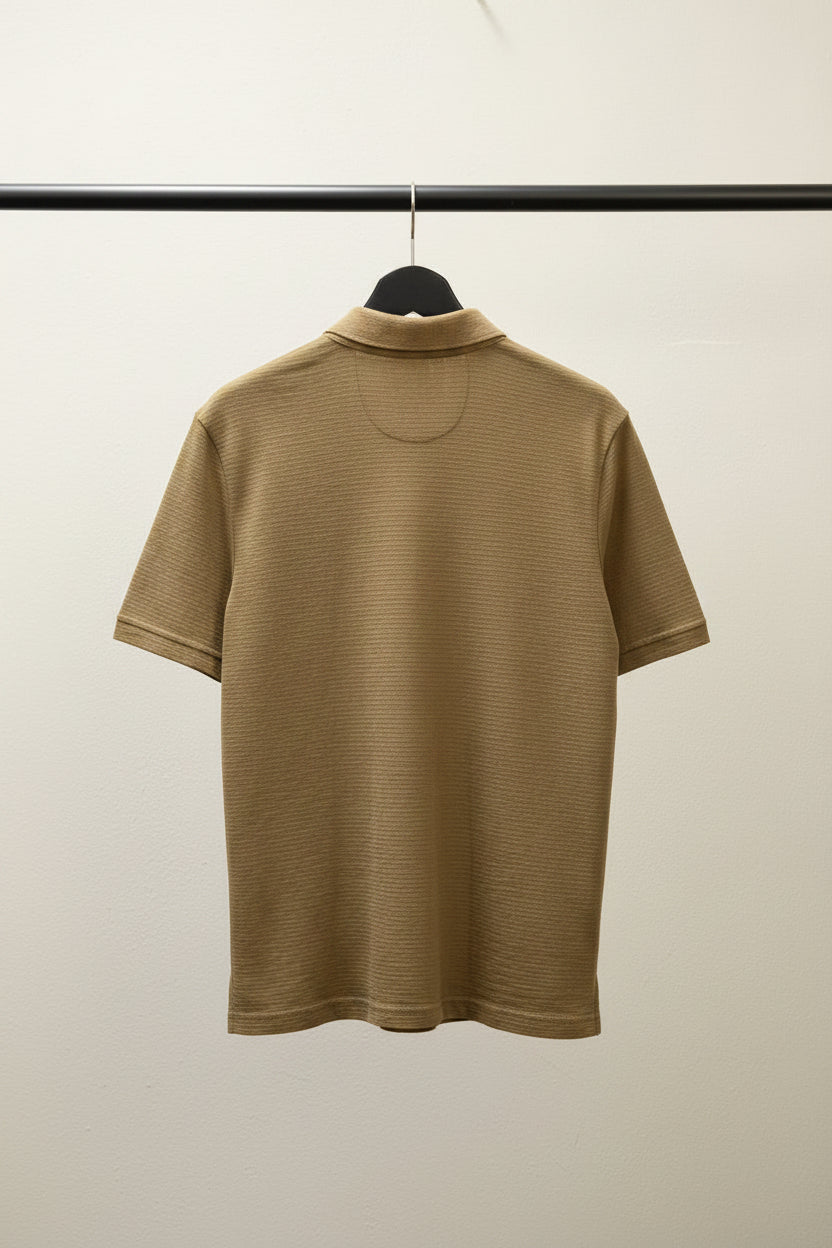 Element Men's Brown Short Sleeve Collared Shirt