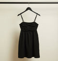 Tokyo Talkies Urban Women's Grey Bow Detail Mini Dress