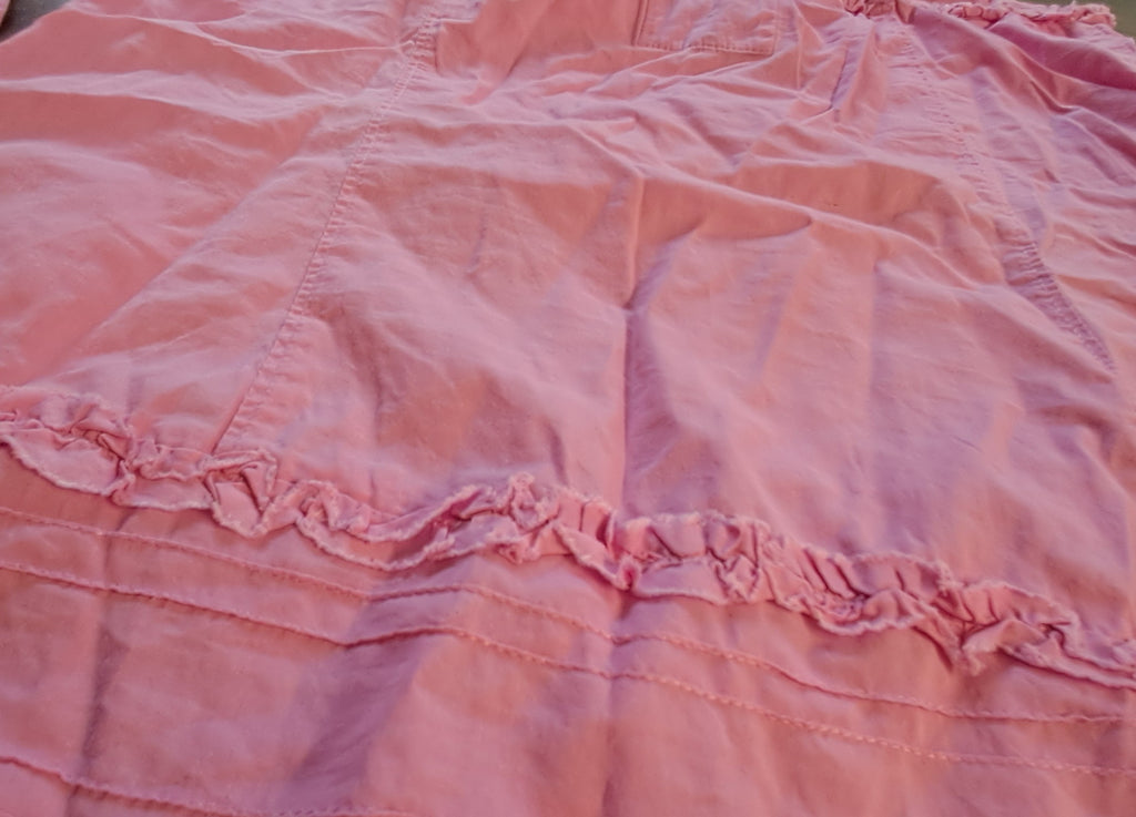 Esprit Pink Embroidered Ruffled Cami Top