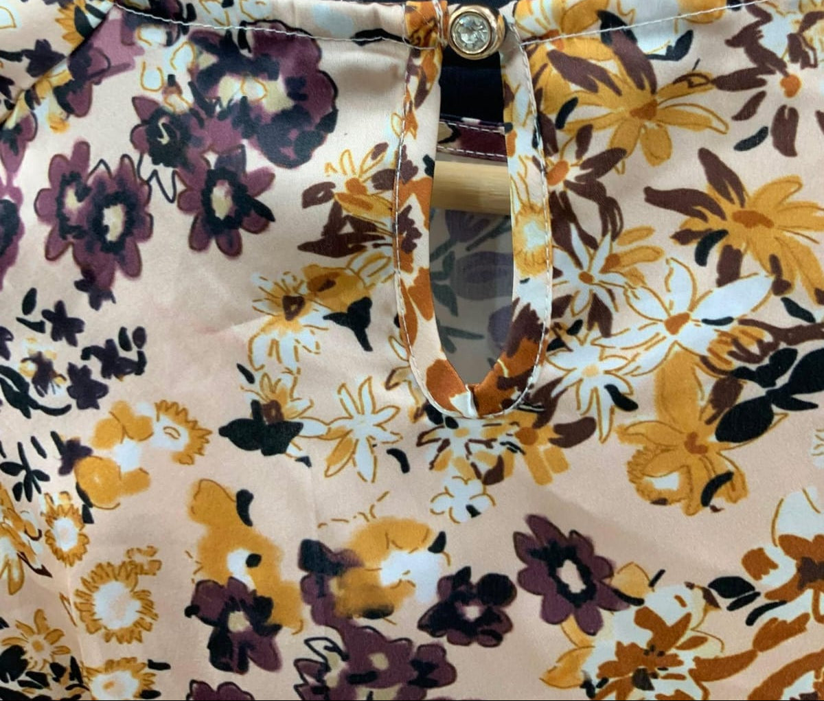 OUTRYT Women's Multicolor Floral Print Long Sleeve Top
