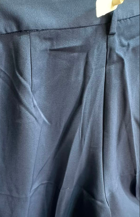 Navy Blue Tailored Trousers for Women