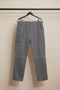 Bene kleed Men's Grey Relaxed Fit Cargo Pants, Size 36