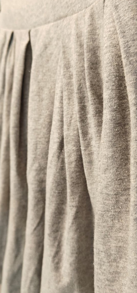 Forever 21 Grey Pleated Mini Skirt