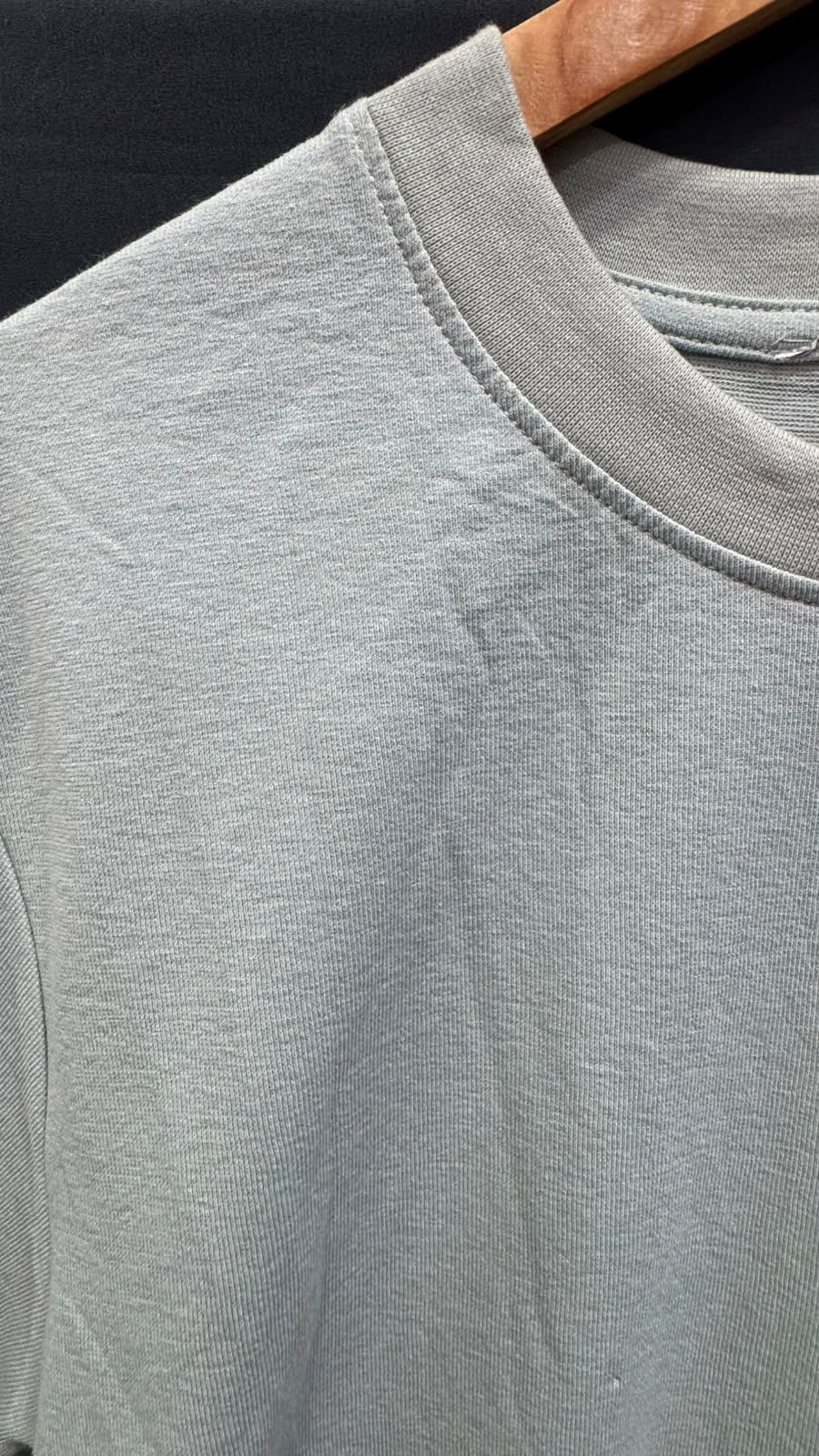 Zara Men's Light Green Short Sleeve Pocket T-Shirt