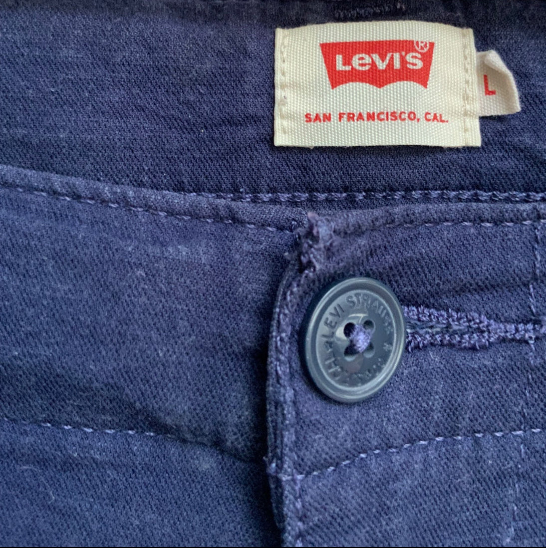 Levi's Women's Navy Blue Jogger Pants