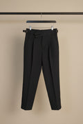 J.Jn Black Tailored Trousers with Adjustable Waist