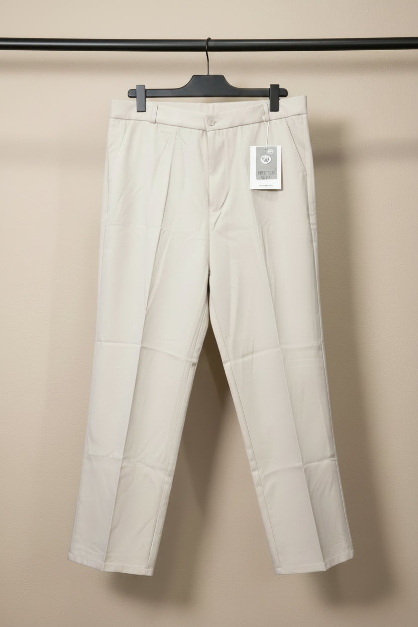 Western Adda women’s Beige Formal Trousers Size 40