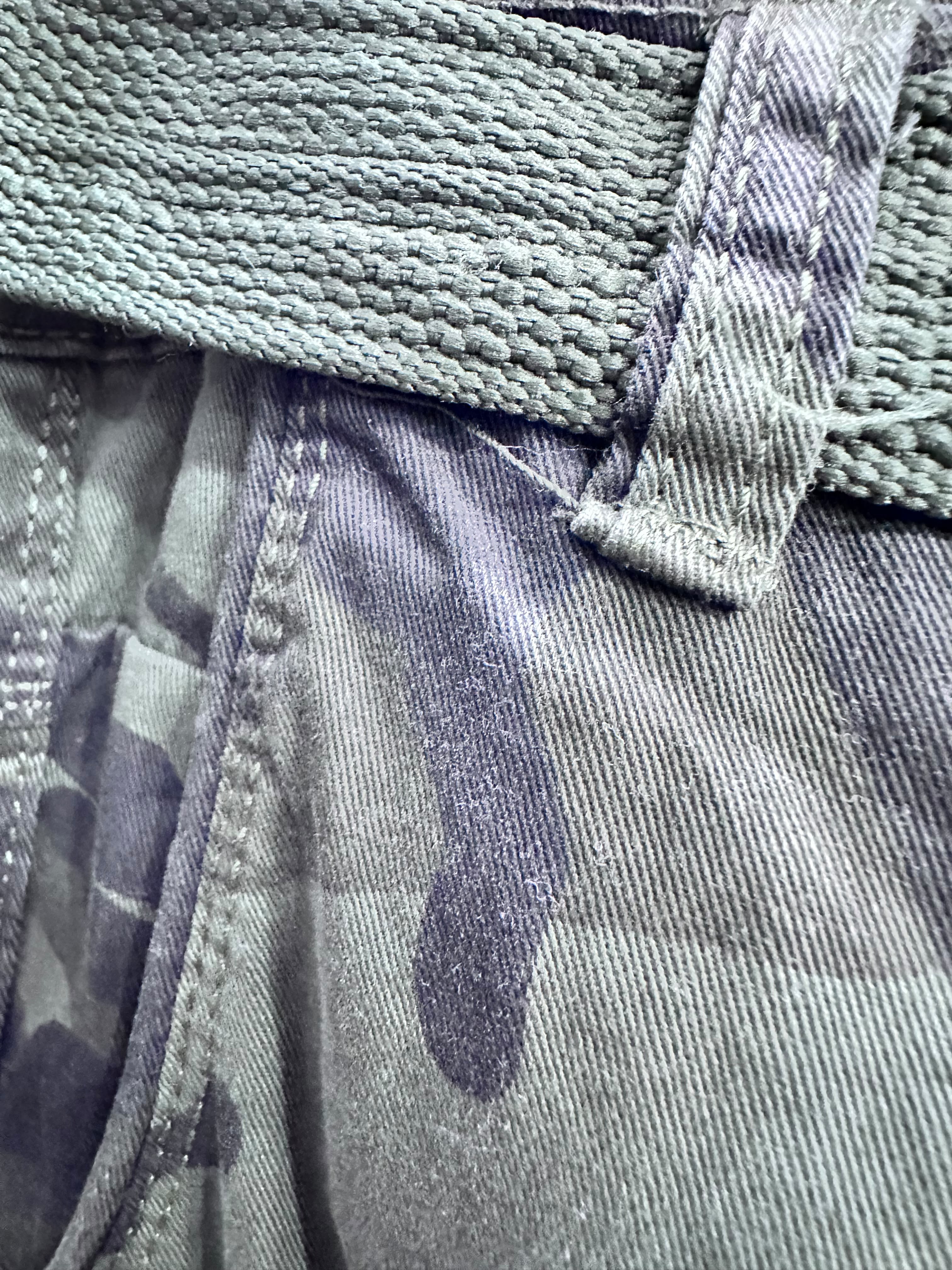 Men's Style & Focus Camouflage Cargo Shorts with Belt