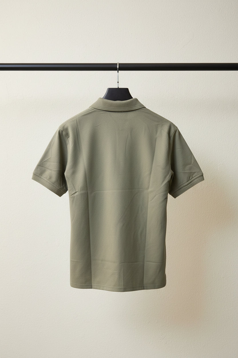 Men's Armani Exchange Olive Green Polo T-Shirt