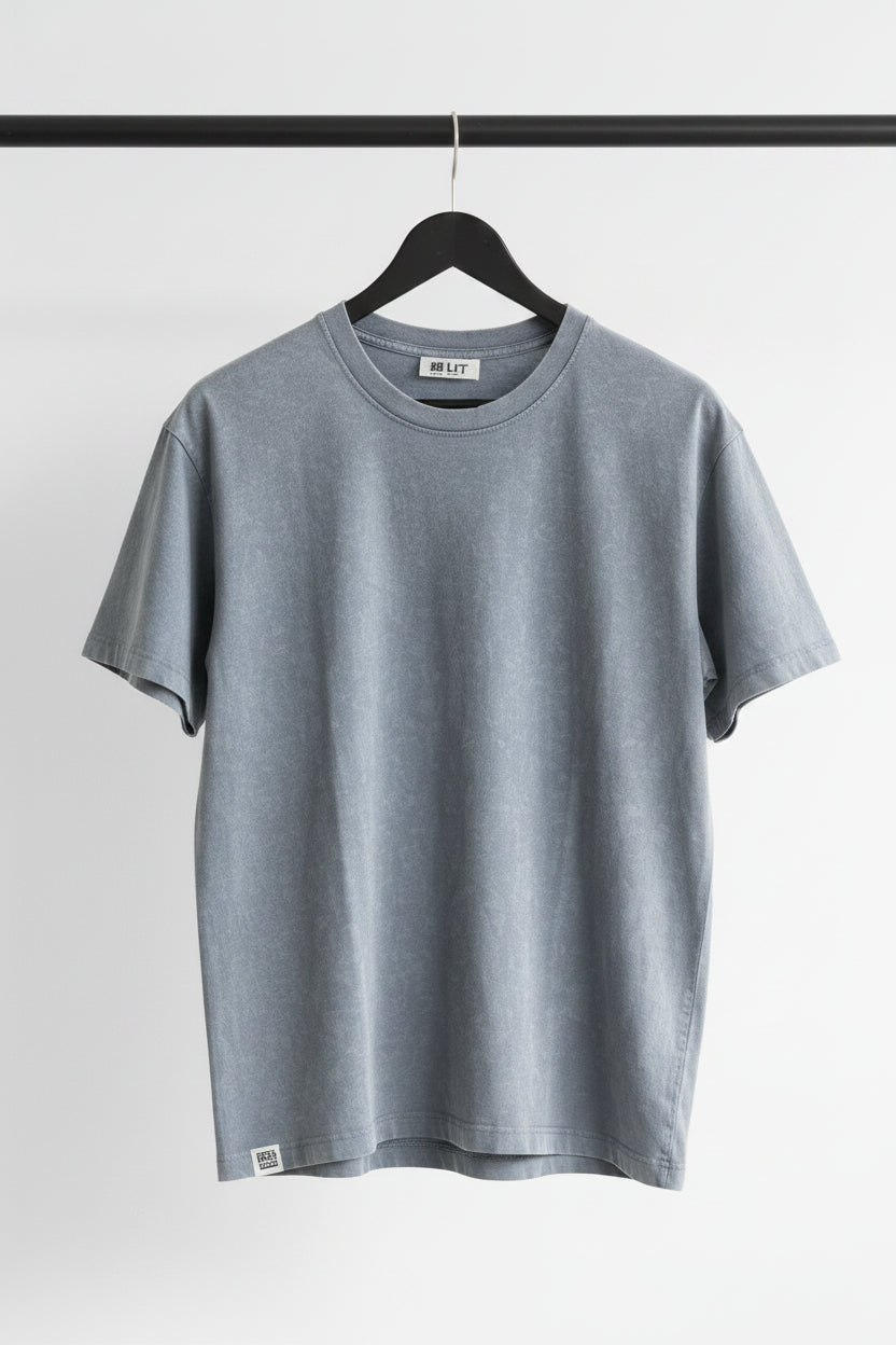 Uniqlo UT Washed Grey Short Sleeve T-Shirt