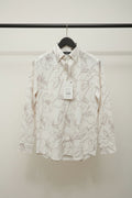 INGLISH Men's Off-White Floral Relaxed Fit Casual Shirt