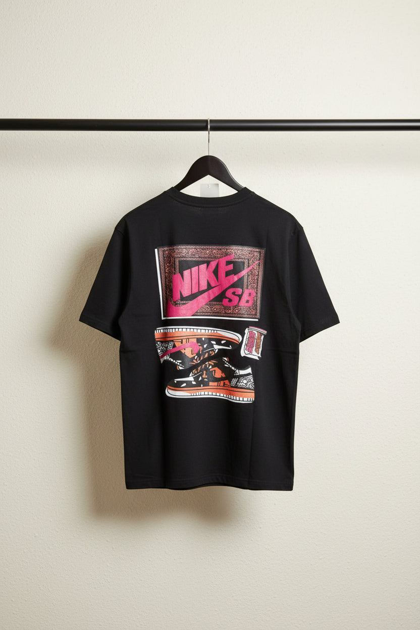 Nike SB Black Graphic T-Shirt