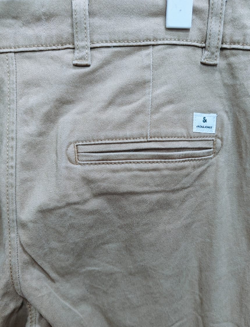 Men's Jack & Jones Slim Fit Khaki Chinos