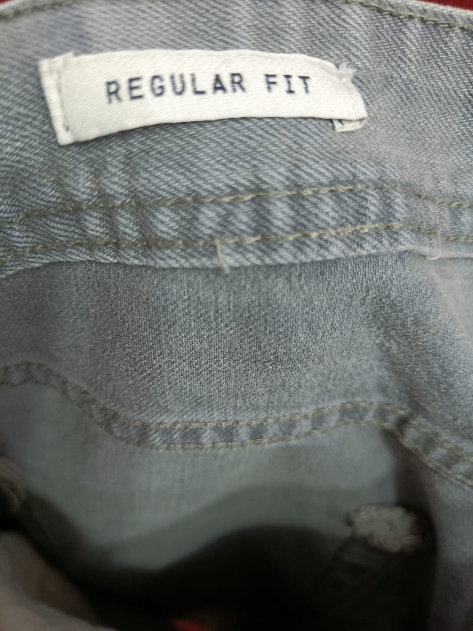 Men's Grey Regular Fit Distressed Denim Shorts