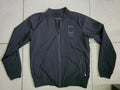 BOSS UNITED WORLD Men's Black Bomber Jacket with Mesh Lining
