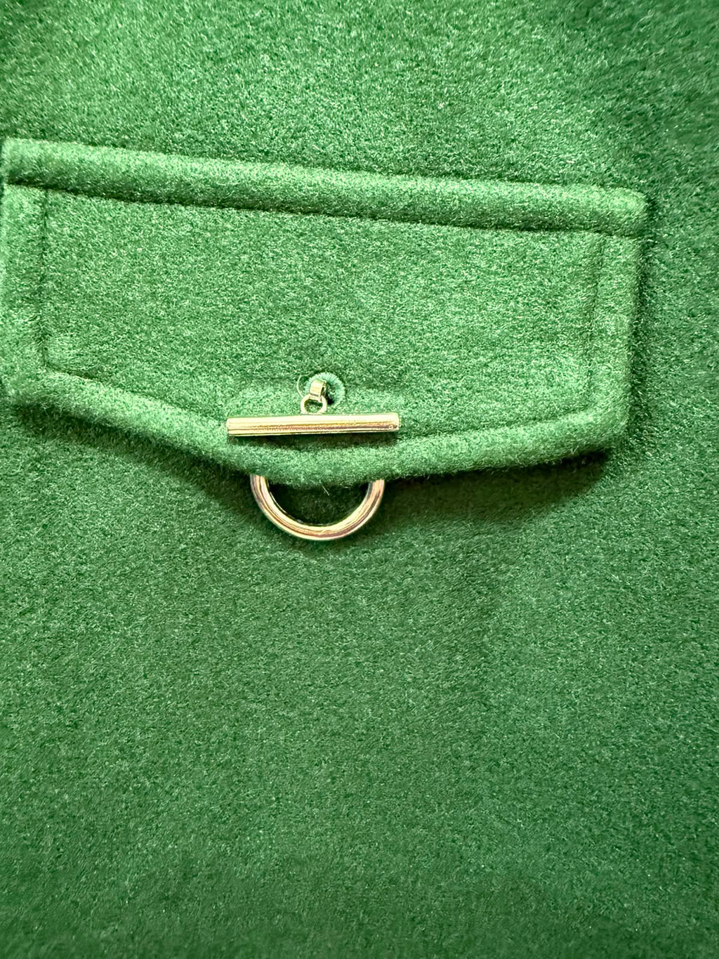 R&K Emerald Green Tailored Pencil Skirt with Pocket Detail