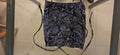 Women's Blue Paisley Print Strappy Crop Top