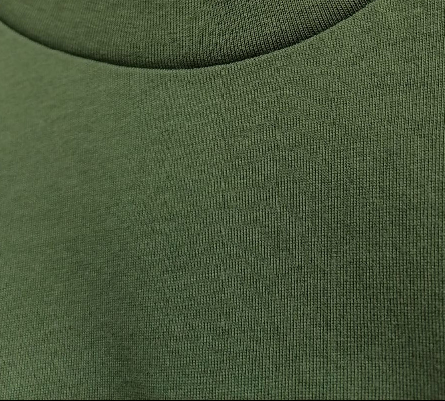 Zara Olive Green Crew Neck Short Sleeve T-Shirt