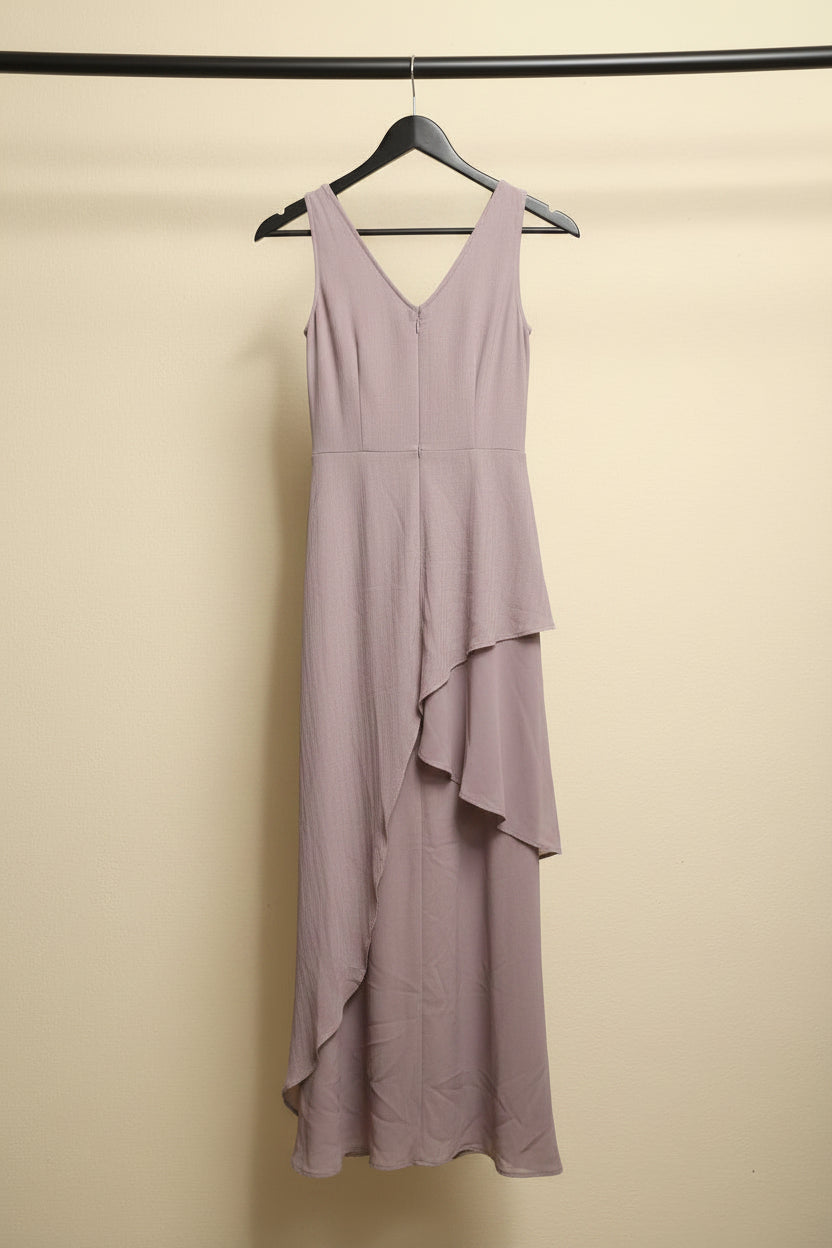 Asymmetric Overlay Dress