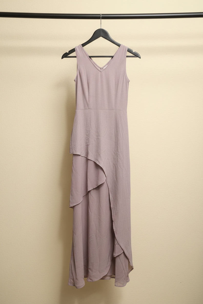 Asymmetric Overlay Dress