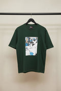 TOPMAN Classic Green Graphic Print T-Shirt