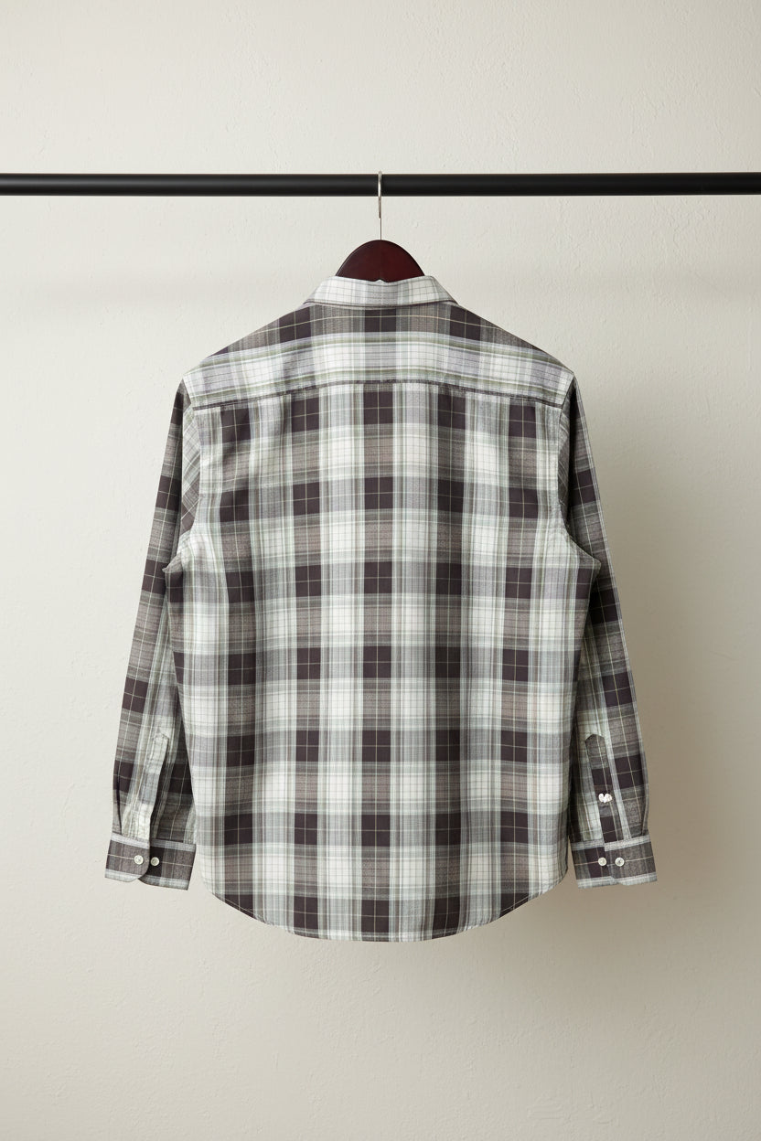 U.S. Polo Assn. Men's Plaid Premium Cotton Long Sleeve Shirt