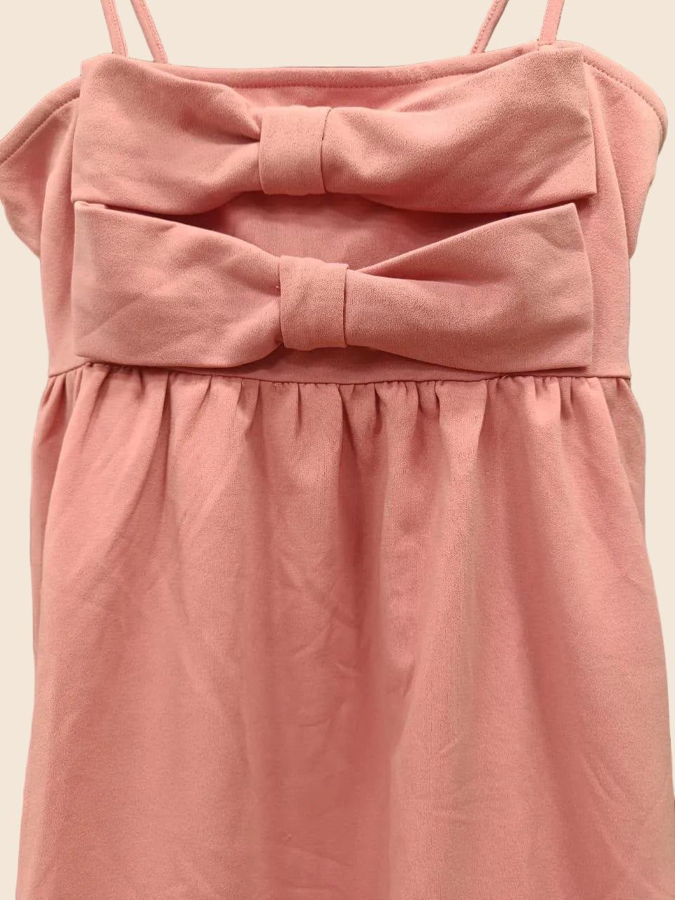 Tokyo Talkies Urban Pink Bow Detail Strappy Mini Dress