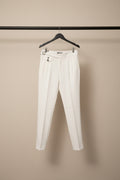 Fashion Style Skinny White Trousers