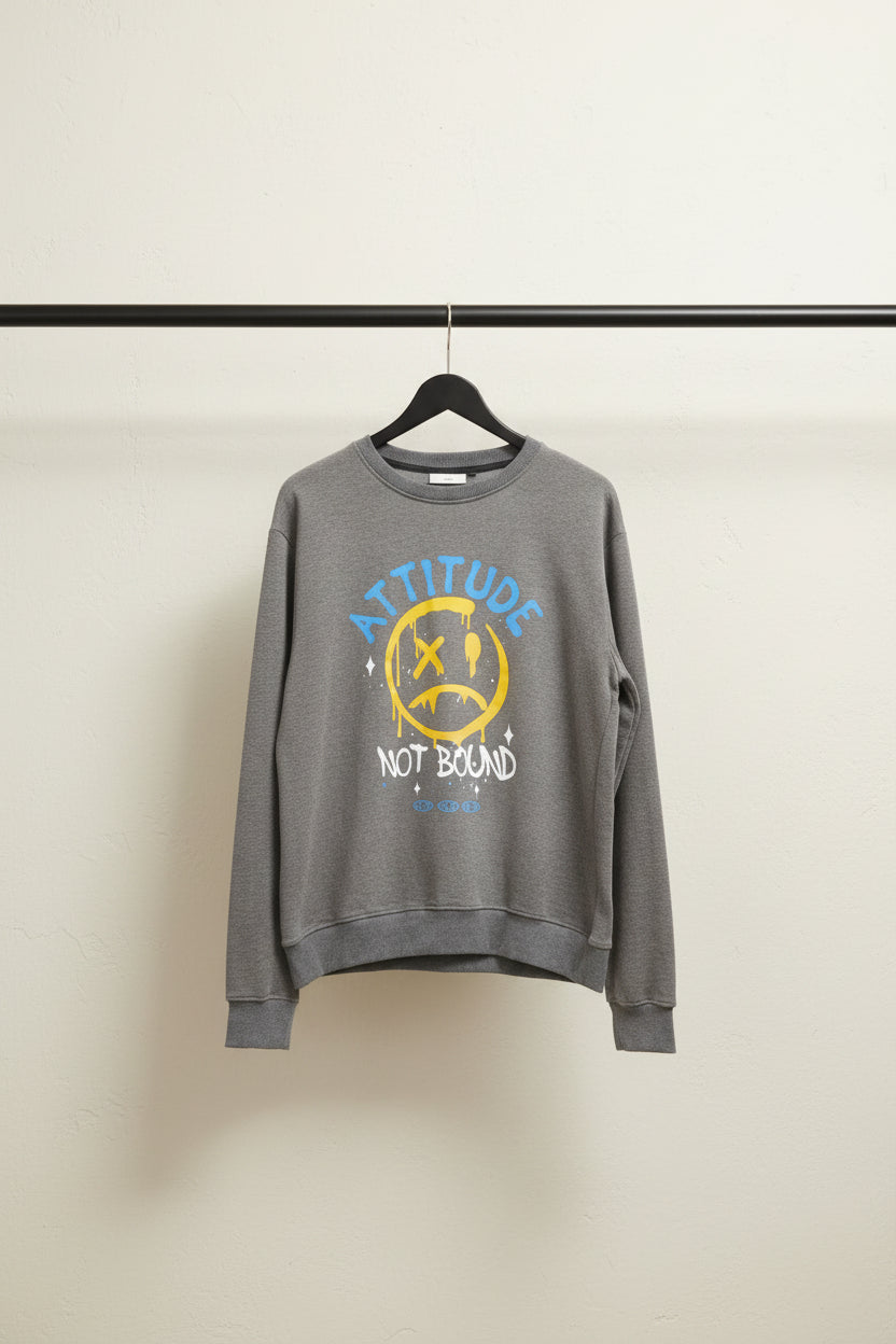 Peter Werth London Attitude Not Bound Graphic Sweatshirt