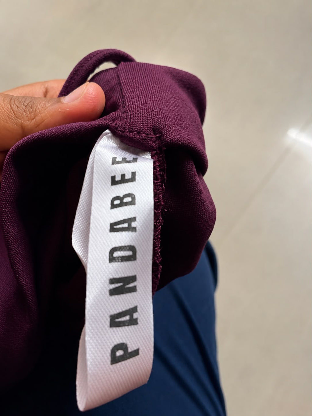 Pandabee Maroon Wide Leg Drawstring Pants