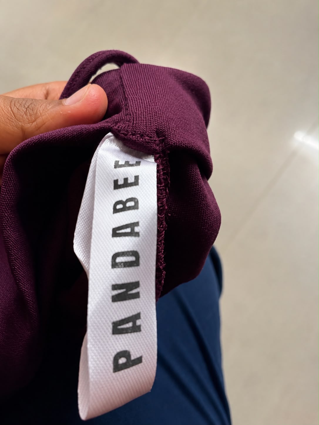 Pandabee Maroon Wide Leg Drawstring Pants