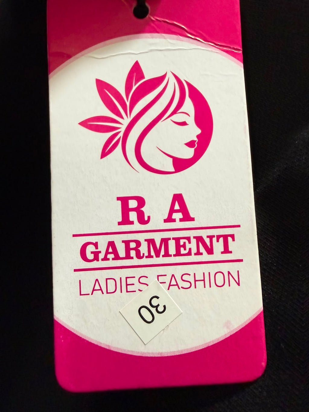 RA GARMENT Women's Black Tailored Formal Trousers Size 30