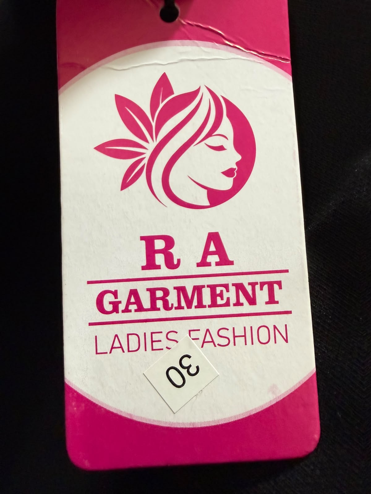 RA GARMENT Women's Black Tailored Formal Trousers Size 30