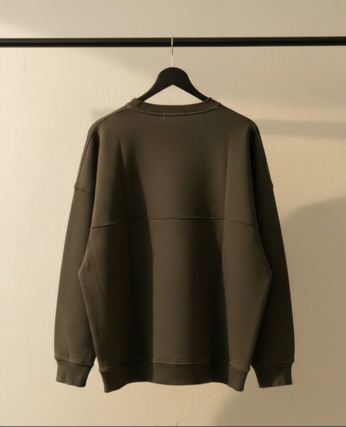 C&A Grey Provision Co. Relaxed Fit Crew Neck Sweatshirt