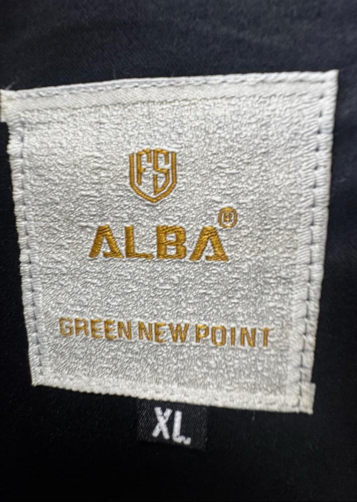 ALBA Men's Black Full Sleeve Casual Shirt