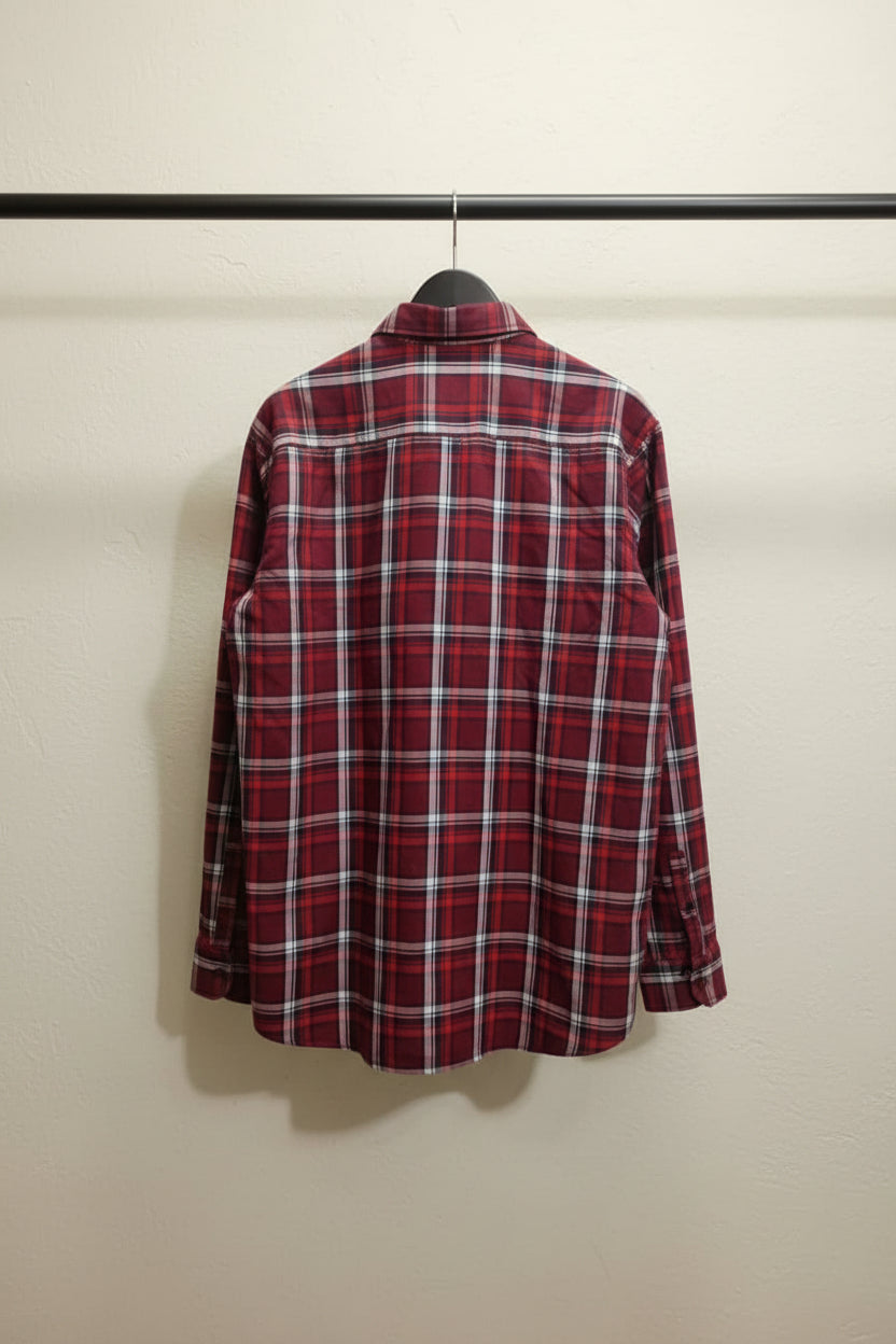 ROXTAR Men's Red Plaid Full Sleeve Casual Shirt