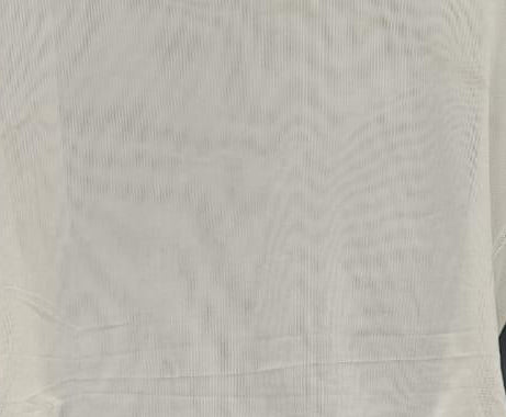 White Mesh & Grey Denim Bustier Crop Top