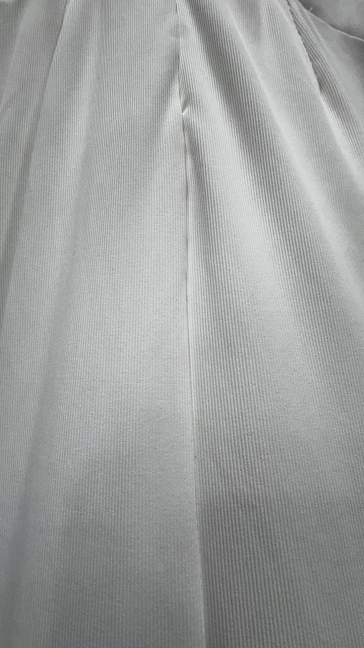 White V-Neck Sleeveless Maxi Dress with Slit